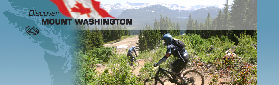 mountain bikers at Mount WAshington